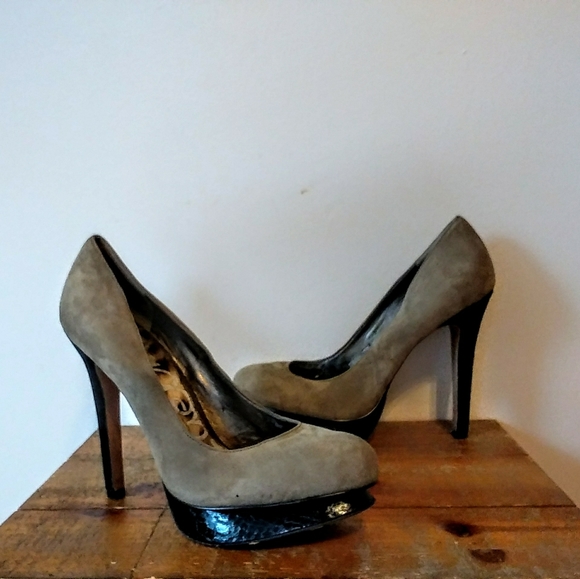 Sam Edelman Shoes - Sam Edelman Ulysa Suede Platform Heels